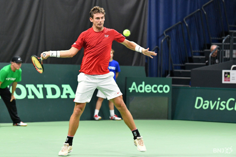  Henri Laaksonen a pourtant offert une belle résistance face à Daniil Medvedev.