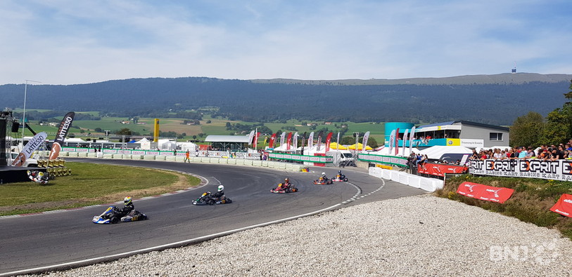 Il faisait beau sur le circuit de Lignières, au pied du Chasseral.