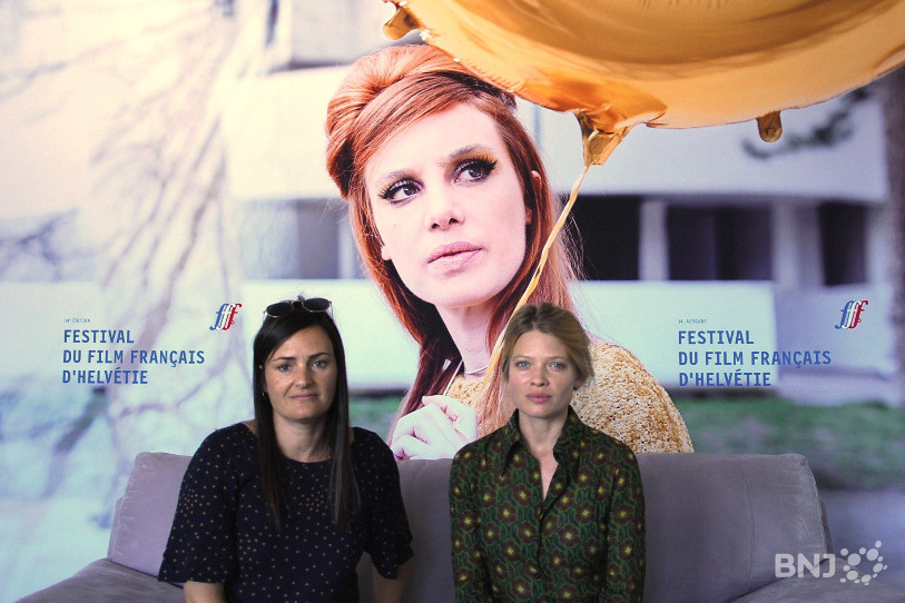 Bettina Oberli, réalisatrice, et Mélanie Thierry, actrice, ont présenté le film Le vent tourne au FFFH.