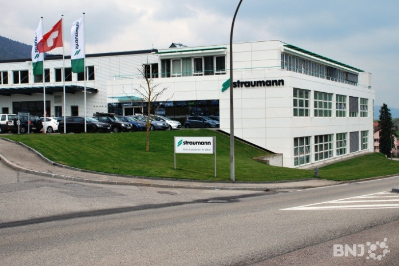 Le site de production de Straumann à Villeret