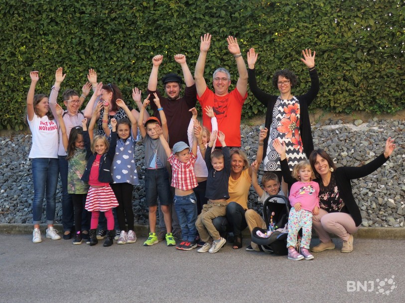 Les enfants et parents de l'AJAFEC