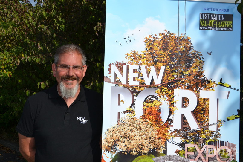 Grégoire Walter, nouveau président de NewPort Expo.