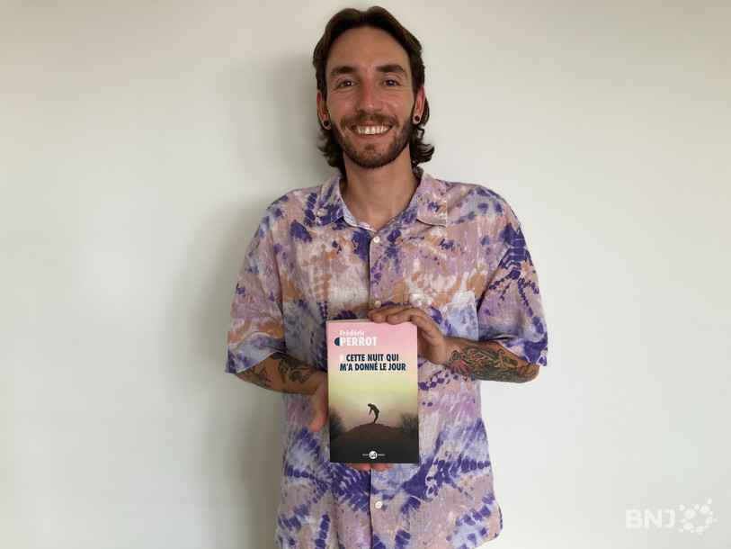 Le libraire Mathias Jaquenod propose comme lecture d'été le roman de Frédéric Perrot, « Cette nuit qui m'a donné le jour ».