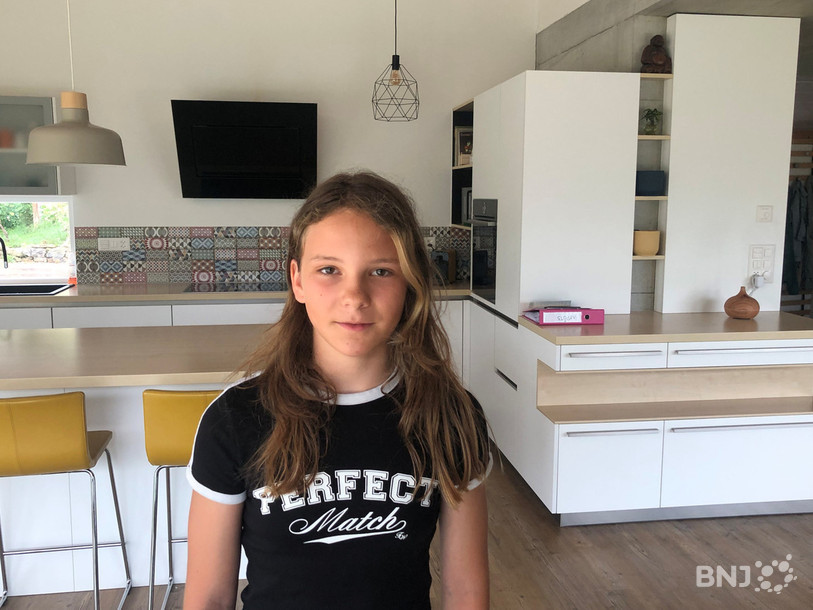 Vicky Vallat prépare sa nouvelle saison de ski freestyle.