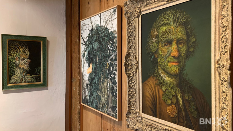L'exposition fait dialoguer le manuscrit de Jean-Jacques Rousseau avec une série d'œuvres contemporaines commandées ou prêtées pour l'occasion à la demande de Nicolas Fiquet.
