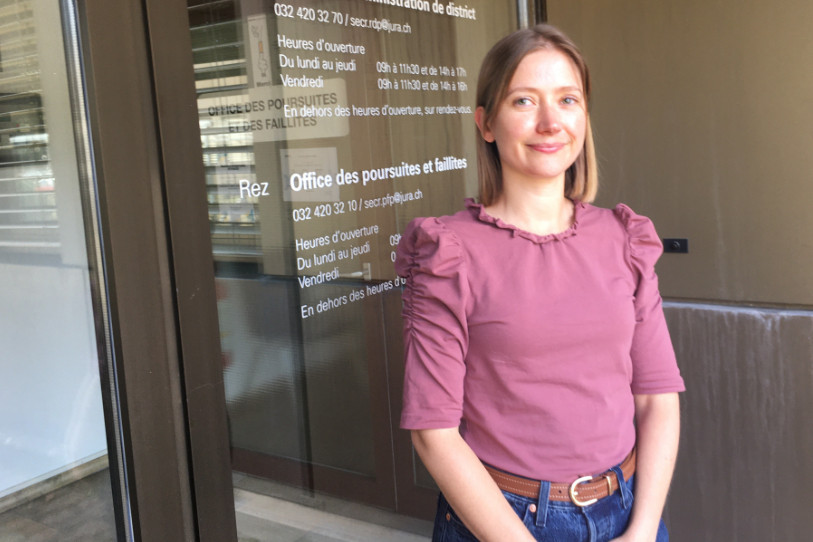 Mylène Jolidon, co-cheffe de l'Office jurassien des poursuites et faillites, fait le point sur la nouvelle organisation de l'Office cantonal des poursuites et faillites.