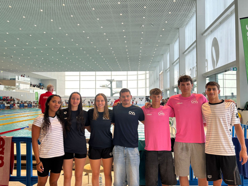 Plusieurs Jurassiens ont participé aux Championnats nationaux à Lausanne, dont Kalyssa Griffis (à gauche) et Gaëtan Saucy (à droite). (Photo : CN Delémont)