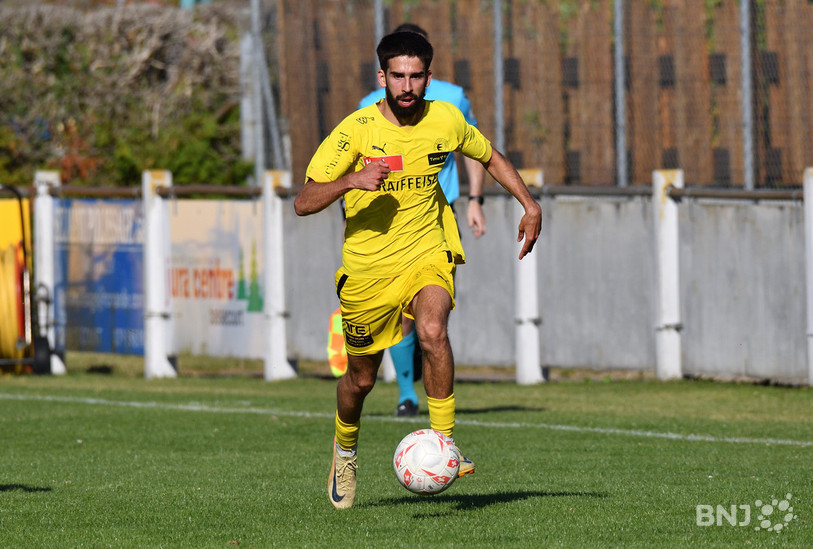 Le but de David Neto Dias n'a pas suffi pour mettre le FCB à l'abri. (Photo : archives Georges Henz)