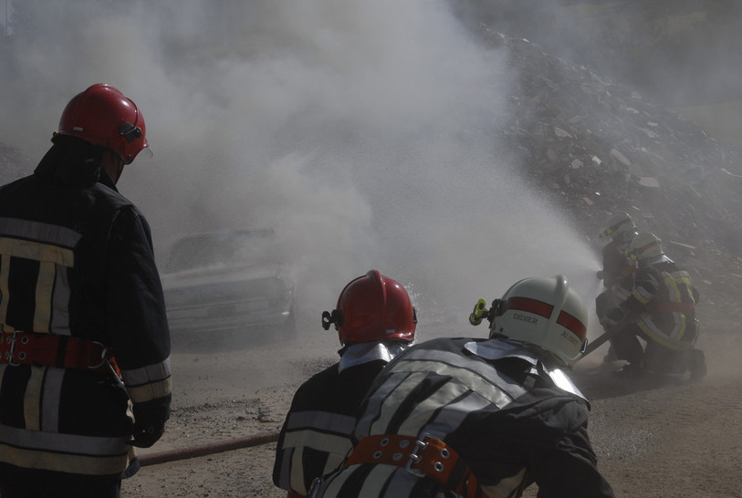 Aucune publication officielle en lien avec les pompiers jurassiens n'est en cours. (Photo : SSPJU)