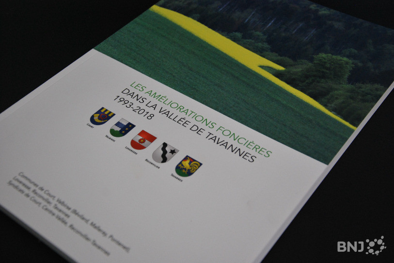 La brochure « Les améliorations foncières dans la vallée de Tavannes. 1993-2018 »
