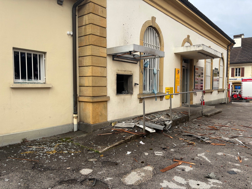 Un appareil de La Poste a explosé dans la nuit de dimanche à lundi. (Photo d'illustration : BNS)