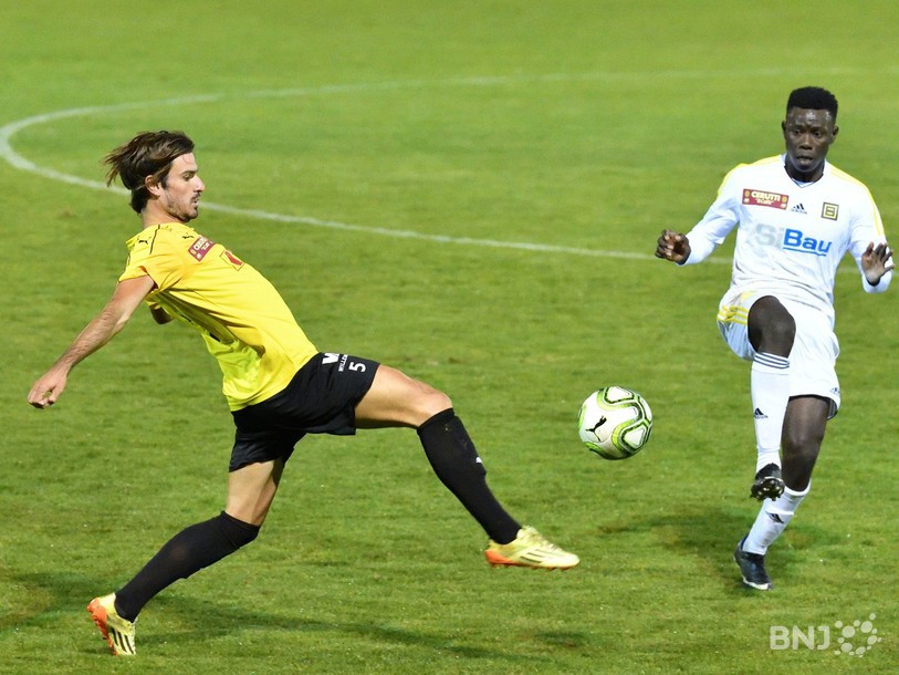 Le retour d'Aurélien Chappuis sur les pelouses jurassiennes n'a pas permis au FC Bassecourt de l'emporter (photo : Georges Henz)