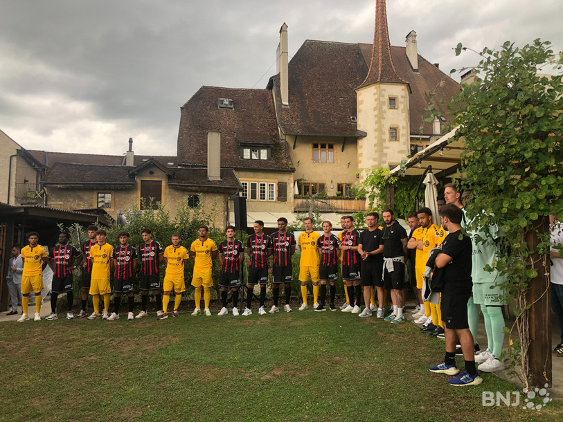 L'équipe de Neuchâtel Xamax a été présentée mercredi soir à Auvernier.