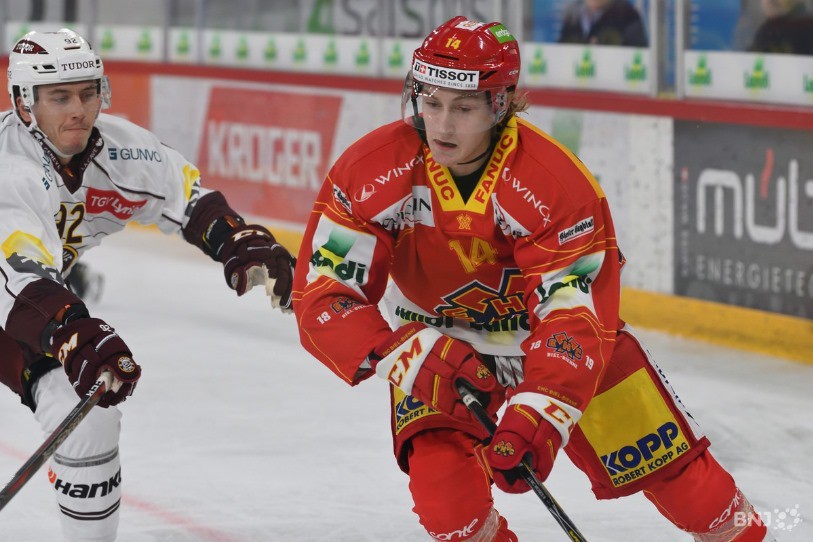 Le HC Bienne et Jérôme Janis Moser concèdent leur deuxième défaite de la saison.