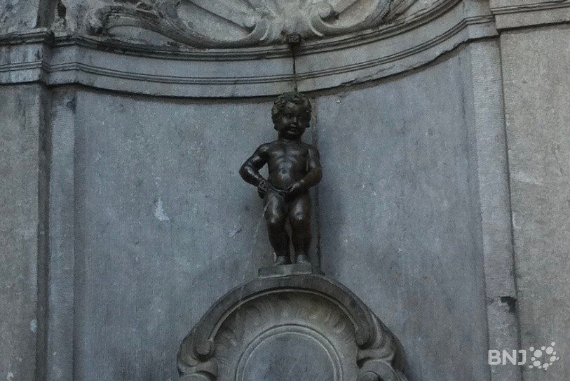 Le fameux Manneken-Pis bruxellois.