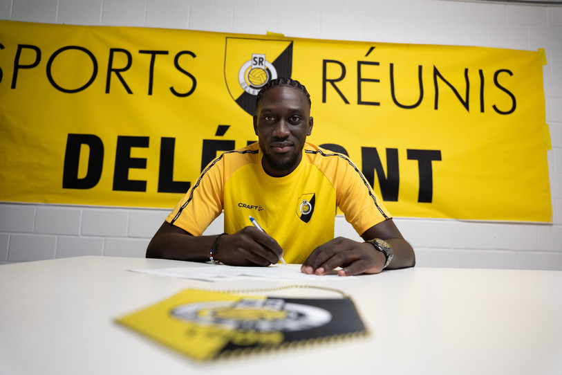 Yoroma Jatta arrive aux SR Delémont en provenance de JA Drancy. (Photo : Thomas Henzelin)