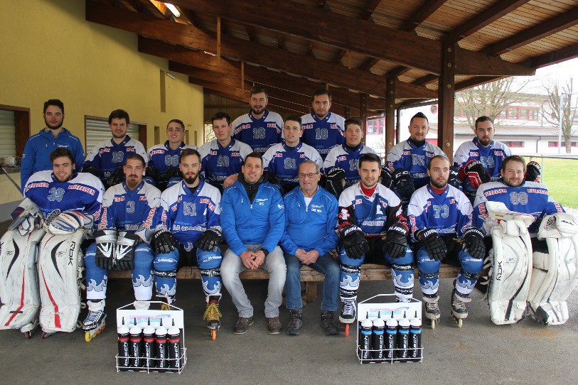 La première équipe du SHC La Baroche va évoluer dans l'élite nationale de l'inline hockey dès l'an prochain (photo : shcbaroche.ch)
