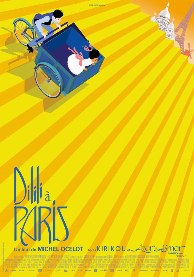 Affiche du film Dilili à Paris