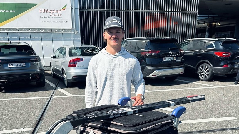 Matthew Boucher est arrivé en Suisse seulement fin juillet, car il souffrait d'une salmonellose.  (Photo : HCC)