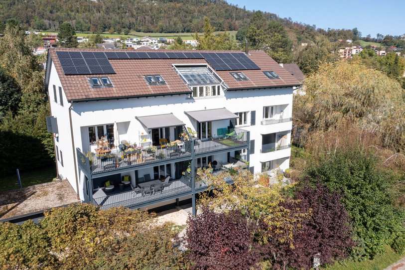 Un
exemple d’immeubles anciens rénovés récemment par les sociétés de Diego Rohner.
(Photo : Dropoly SA.)