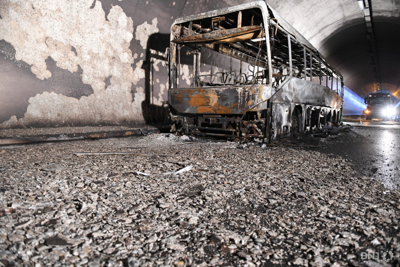 Un incident semblable à l'incendie dans le tunnel de l'A16 était déjà survenu quelques mois plus tôt à un car de Transdev