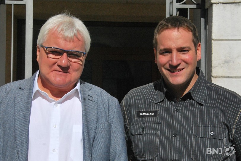Le PDC Marcel Winistoerfer et l'UDC Patrick Tobler seront opposés pour l'élection à la mairie de Moutier le 25 novembre prochain