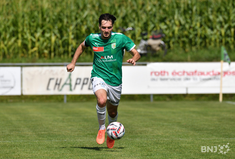 Lucas Endé va retrouver la 1re Ligue. Après avoir brièvement porté les couleurs du FC Courtételle, il évoluera sous celles des SR Delémont. (Photo : archives Georges Henz)