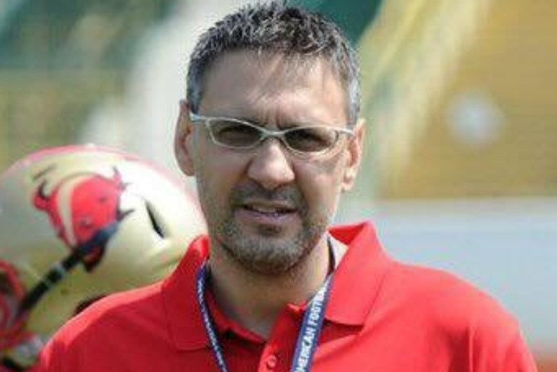 Sans coach fixe depuis plusieurs années, l'équipe de football américain des Neuchâtel Knights a engagé Dimos Spyropoulos comme entraîneur professionnel. (photo : Neuchâtel Knights )