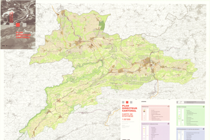 Le Plan directeur cantonal, image www.jura.ch