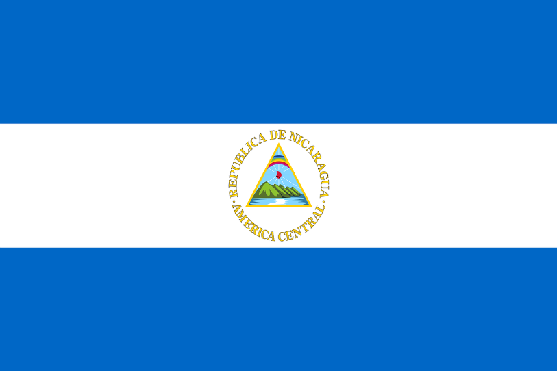 Le drapeau du Nicaragua. (ldd)