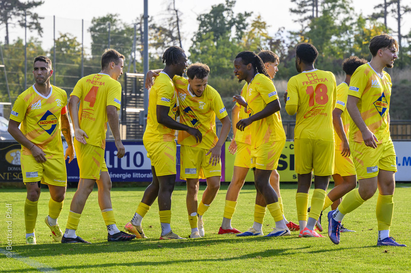 Le FC Saint-Blaise a été convaincant dimanche face à Bosporus. (Photo d'archives : Bertrand Pfaff)
