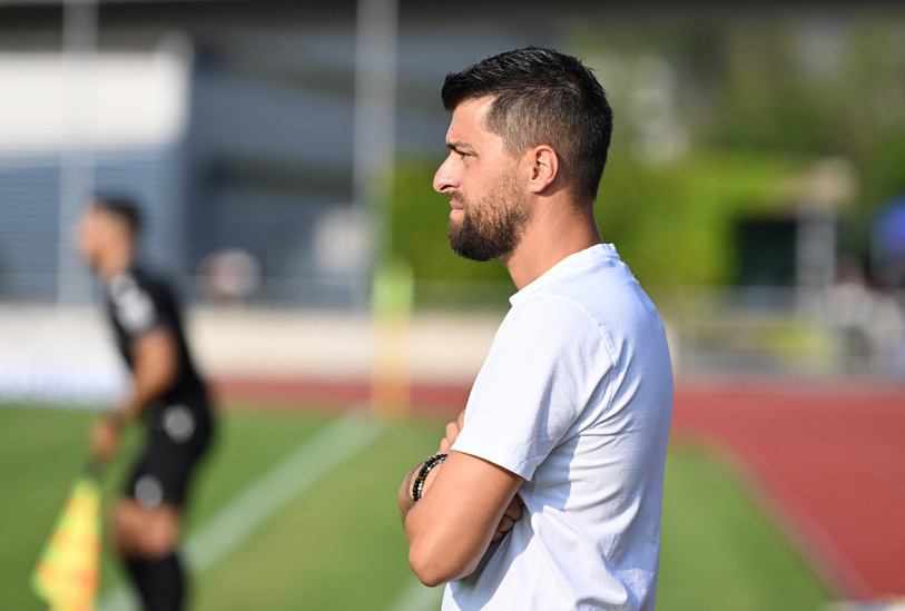 Armend Gashi n'est plus l'entraineur du FC Diaspora. (Photo : Georges Henz/archives).
