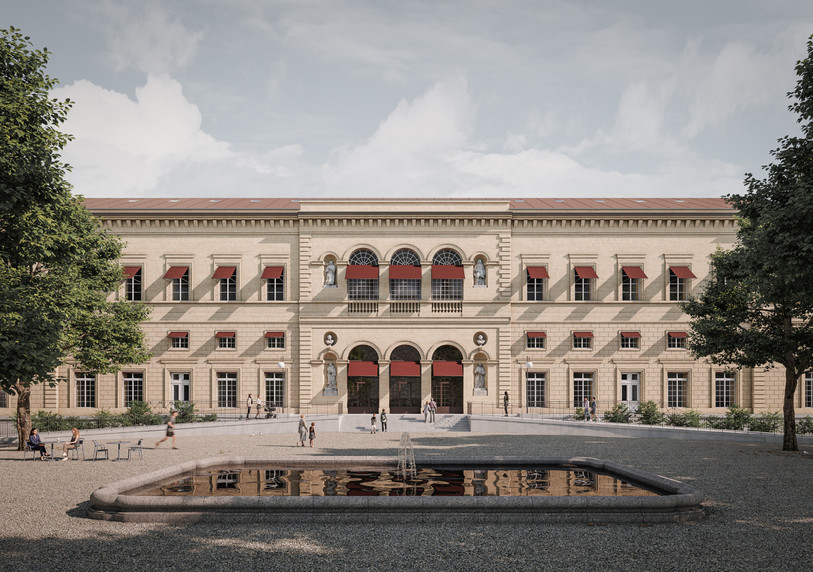 Le nouvel écrin qui abritera la bibliothèque de Neuchâtel se cherche un nom (photo : SP).