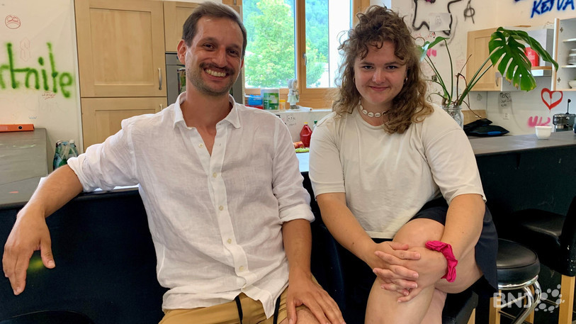 Elisa Masciocco et Gabriele Lo Sterzo se réjouissaient mardi d'ouvrir officiellement le centre de jeunesse après une série de permanences proposée durant les vacances scolaires d'été.