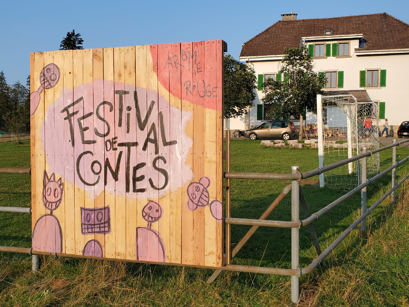 Le Festival de contes se tiendra du 28 au 30 août à la Colonie de Boncourt aux Emibois. (Photo : Arôme rouge).