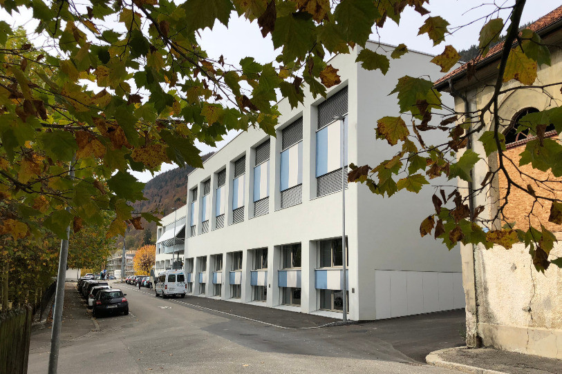 À la rue de Beau-Site, entre l’ancien manège et les halles de gymnastique, un véhicule sur deux circulait à une vitesse excessive. (Image: municipalité de St-Imier)