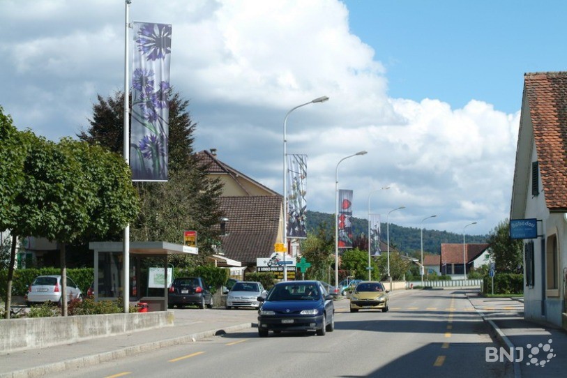 La traversée de Courroux n'est pas de tout repos pour les automobilistes. (Photo : Commune de Courroux)