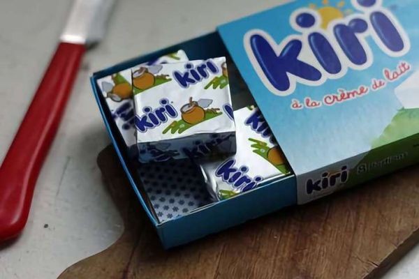 Un nouvel emballage de Kiri est bientôt en test. Photo : Graphiline 