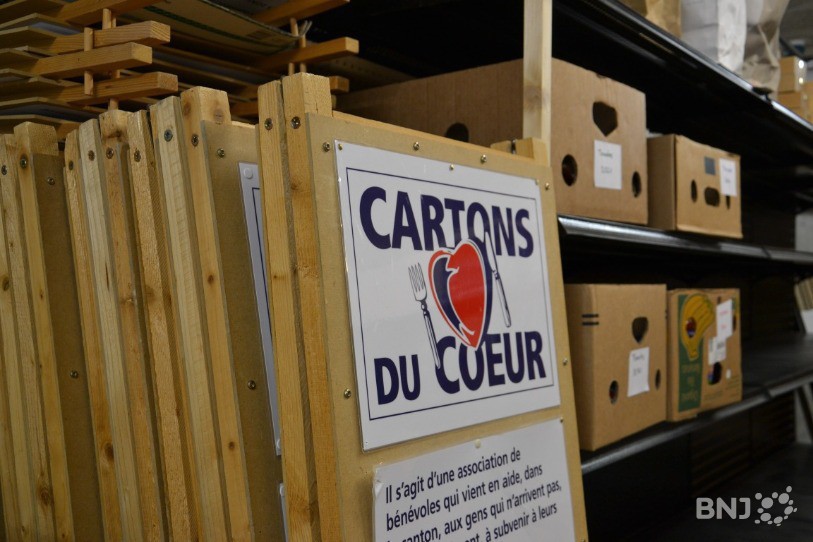 Les Cartons du cœur ont été moins remplis cette année. (Photo: archives)