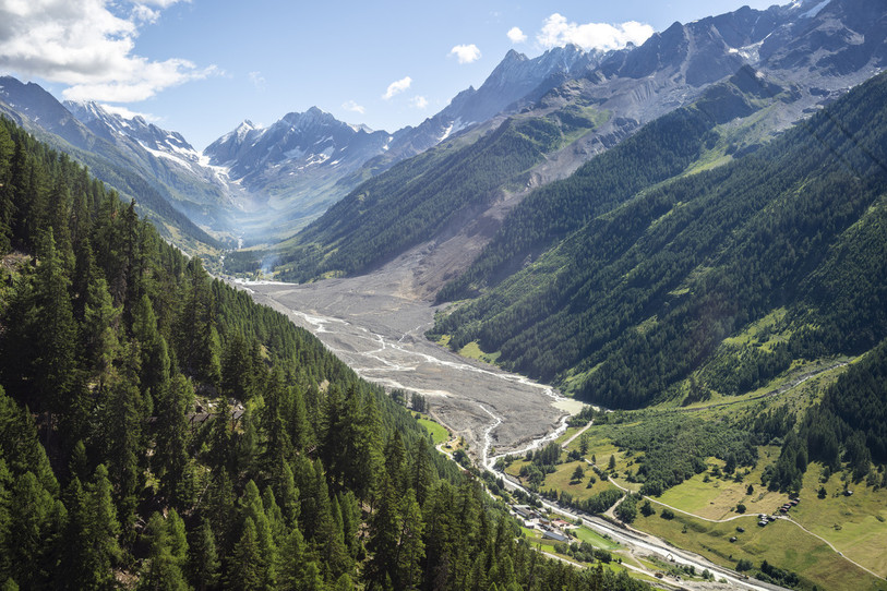 Le Canton du Jura a soutenu la commune de Blatten à hauteur de 50'000 francs. (Photo : KEYSTONE / Peter Schneider)