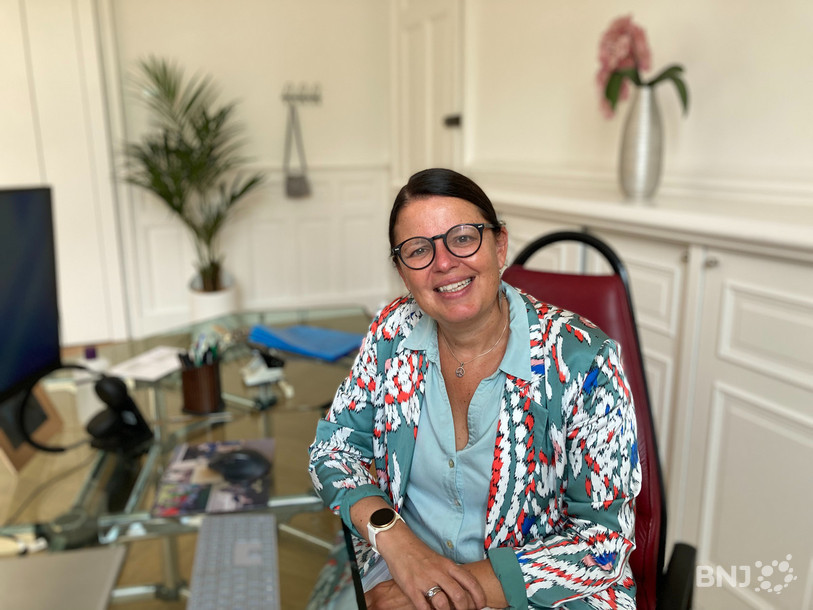 Violaine Sabbah, directrice du lycée Jean-Piaget.