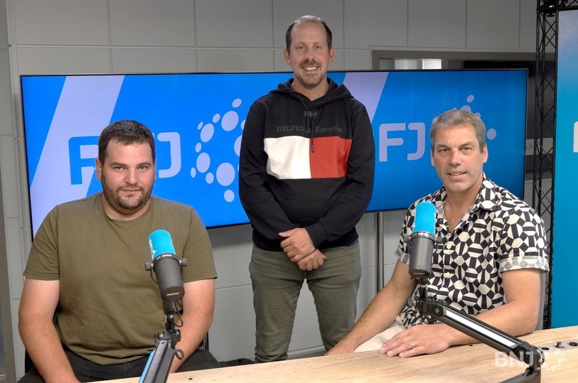 Jérôme Aubry, Mario Gondolfo et Serge Heusler ce matin en direct dans nos studios