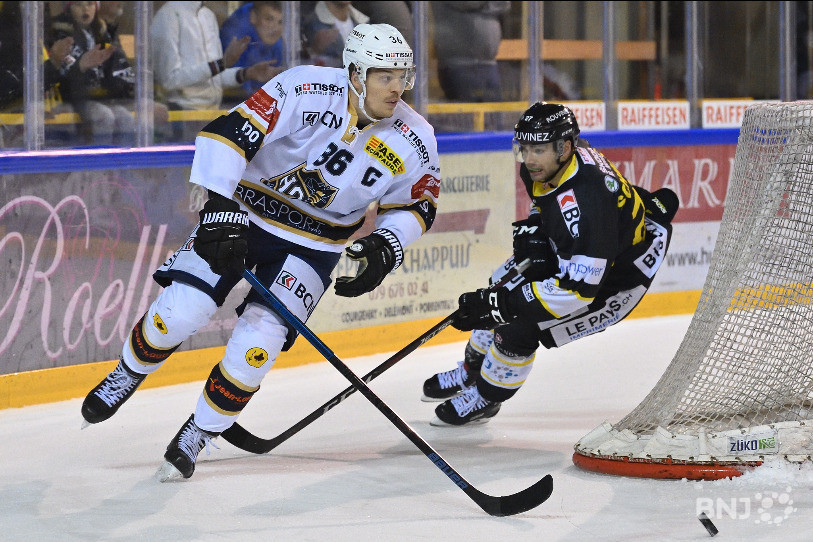 Le HCC de David Stämpfli rentre de Porrentruy avec les trois points. (photo: Georges Henz)
