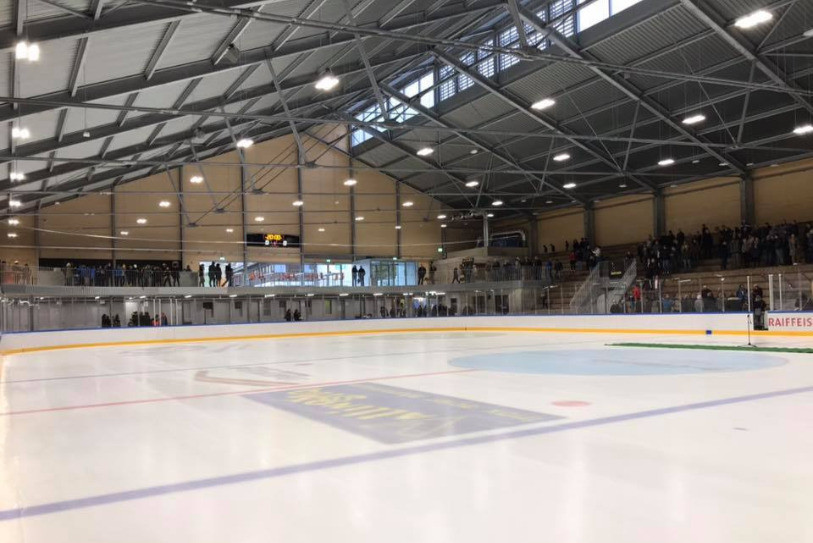 Griffer la glace de St-Imier coûte 5 francs pour un adulte. (photo: Municipalité de St-Imier)