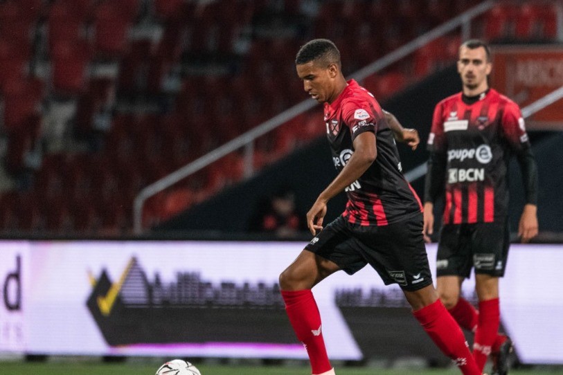 Charles Pickel a inscrit le but xamaxien, son premier sous les couleurs rouge et noir. 
