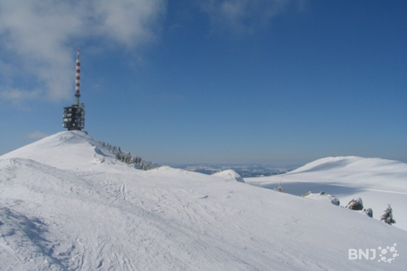 La route d'accès au Chasseral est fermée aux voitures durant l'hiver