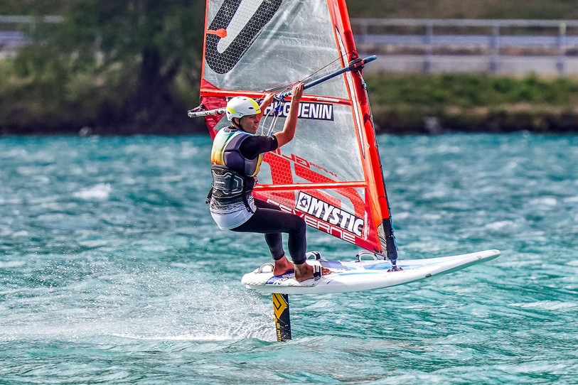 Belle victoire de Loïc Huguenin. (Photo : Huguenin)