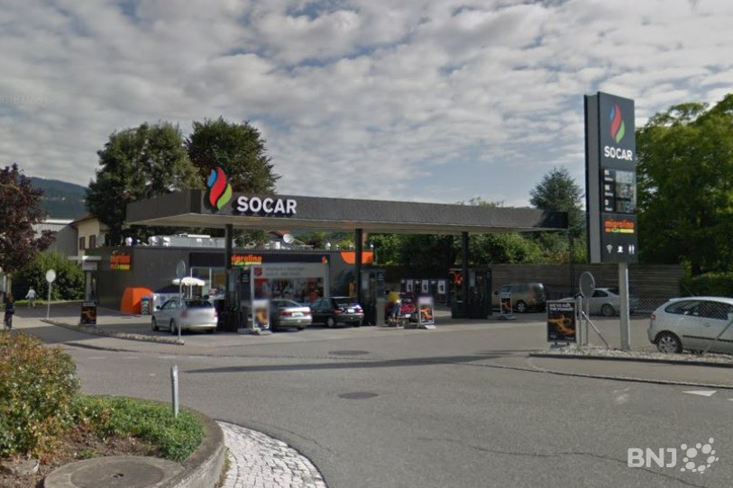 La station-service braquée se situe à la route centrale à Nidau, selon les informations transmises par la police cantonale bernoise. (Photo: Google Maps)