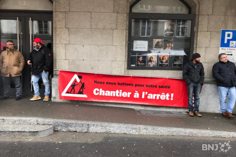 Certaines revendications visent à protéger la santé des maçons.