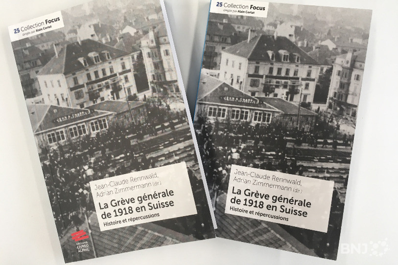 Le livre « La Grève générale de 1918 en Suisse, histoire et répercussions » raconte et analyse l’événement en 150 pages.